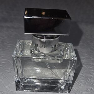 Ralph Lauren Silver-Capped Glass Bottle